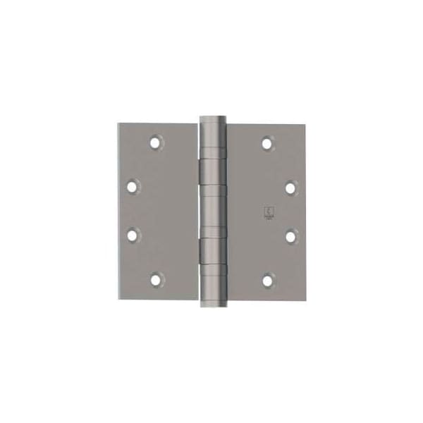 Hager Companies Bb1168 Full Mortise, Five Knuckle, Ball Bearing, Heavy Weight Hinge 4.5" X 4.5" Us26d Etw4 1168B0045004526D00N - main